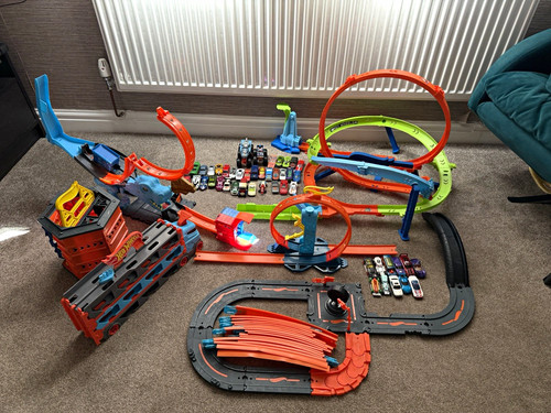 Hot wheels city track - city, 1:64