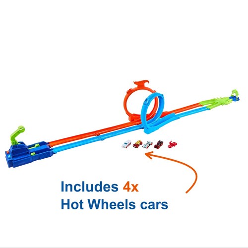 Hot wheels stunt tracks double - stunt,