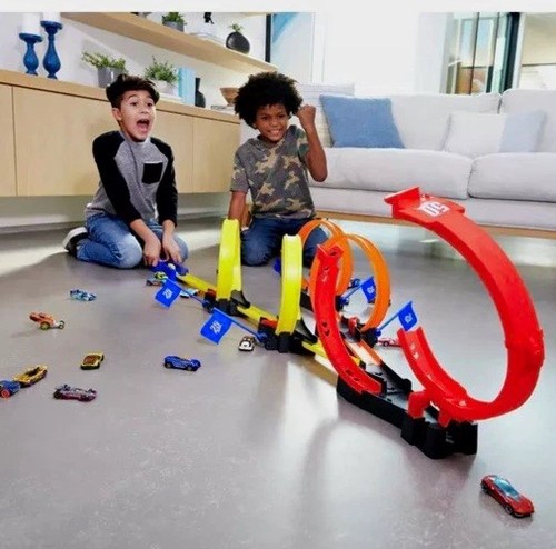 Hot wheels multi loop - hot, race