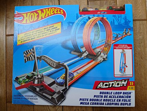Hot wheels action double loop - action,