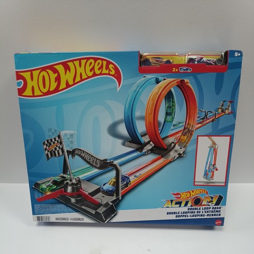 Hot wheels double loop dash - double,