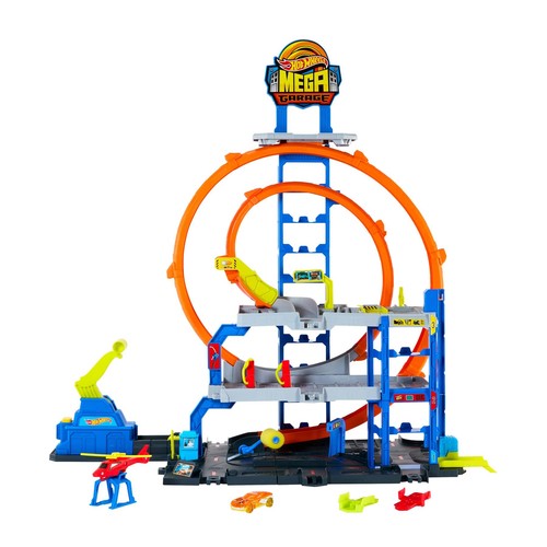 Hot wheels mega loop garage - wheels,