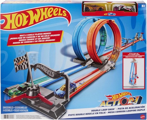 Hot wheels double loop dash - loop,